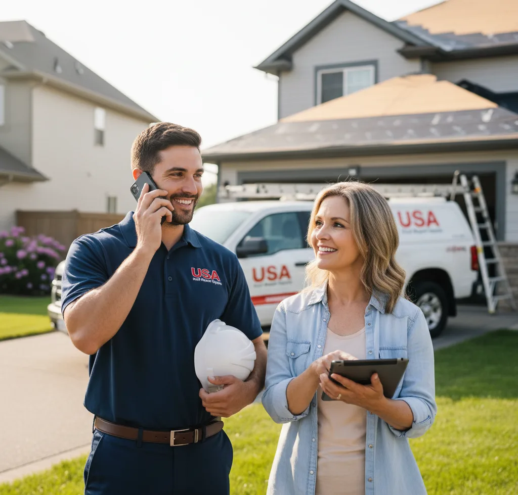 USA Roof Repair Experts customer support in Fort Valley